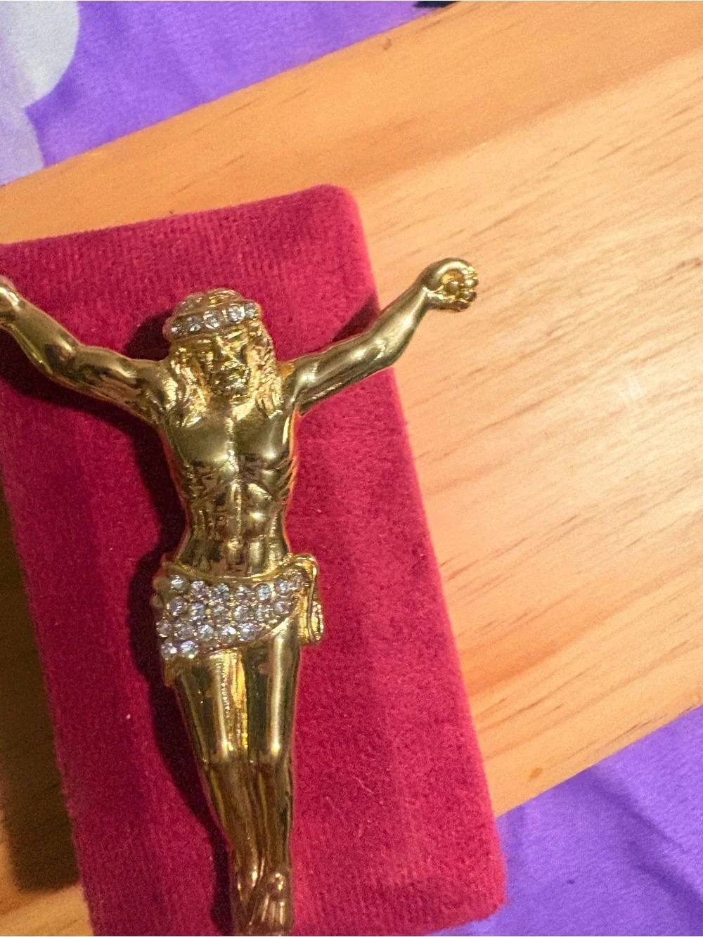 316L Stainless steel Jesus pendant 65*85mm